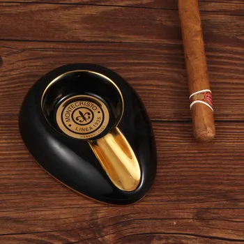 COHIBA Žep Dim Pepelnik Zunanji Prenosni Cigar Pepelnik Začetni Keramični Bliskavice Pladenj Luksuzni Tabela Cenicero Cigare Opremo