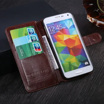 Flip Case za Samsung Galaxy J1 Mini Prime SM-J106F Pokrov Torbe Retro Usnjene Denarnice primeru Zaščitno kartico sim Telefon Lupini