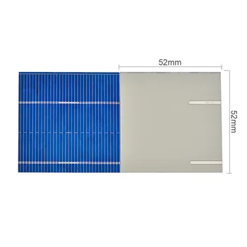 SUNYIMA 100 kozarcev 0,5 V 0.46 W Sončne celice, 52*52mm Solarni Sistem DIY Za Baterije, Mobilni Telefon, Prenosni Polnilniki Sončne Celice