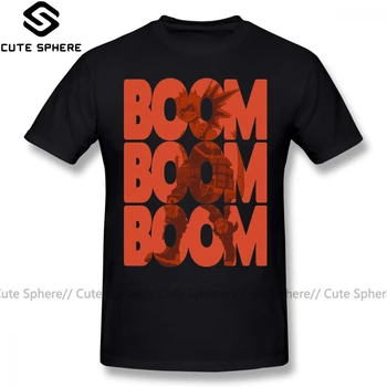 Bakugou T Shirt Boom Bakugou Katsuki T-Shirt Človek Kratek Rokav Tee Majico Natisnjeno Super Priložnostne Plus velikost Tshirt