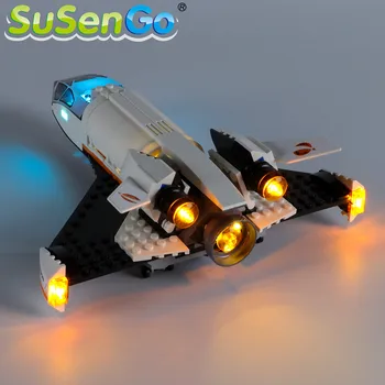 SuSenGo LED Luči komplet Za 60226 MESTO Serije Mars Raziskave Shuttle , ŠT Modeli