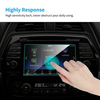 8 Inch Avto GPS Navigacija Screen Protector za Nissan Maxima 2016 Auto Notranje zadeve, Kaljeno Steklo Zaščitno folijo Avto Dodatki