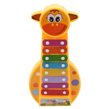 Nova Žirafa Obliko Fant Otroka, 8-Opomba Xylophone Glasbene Igrače Xylophone Modrost Tolkala Glasbeni Instrument, Igrače Za Otroke