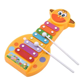 Nova Žirafa Obliko Fant Otroka, 8-Opomba Xylophone Glasbene Igrače Xylophone Modrost Tolkala Glasbeni Instrument, Igrače Za Otroke