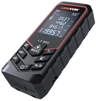 LOMVUM Laser Rangefinder 50 M-120 M Laser Distance Meter Mini Bluetooth Trak Obseg Odkritelj USB Diastimeter Ukrep