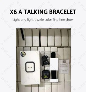 X6 pametno gledati IWO smartwatch android Moških Srčni utrip Fitnes zapestnica Relogio Ženske Ure pk iwo 12 X7 P8 amazfit gts FK88 W26