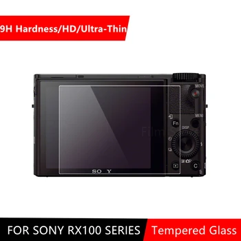 RX 100 Kamere Original 9H Fotoaparat Kaljeno Steklo LCD Screen Protector za Sony RX100 RX100II RX100III RX100IV Vlog Fotoaparat