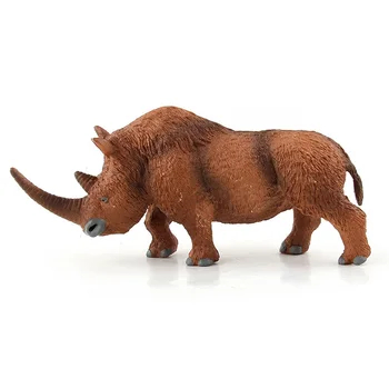 Simulacija Volneno Rhino Slika Zbirateljske Igrače Trdna Divje Živali Figuric Otroci, Živali Kognitivne Igrače