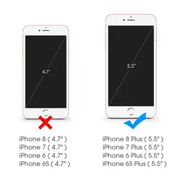 IPhone 7 Plus Bleščice Primeru, iPhone 8 Plus Primeru, MIRACASE Bleščice Bling Mehko TPU Notranje Shockproof Težko PC Pokrov Zaščitni ovitek