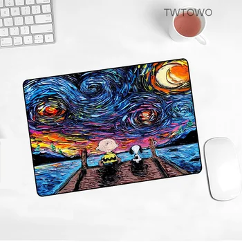 Spodbujanje Van Gogh Igralec Igra Pad Gume Umetnosti Hitrost Slikarstvo Mousepad Majhne Velikosti Za 180x220x2mm Gaming Miška