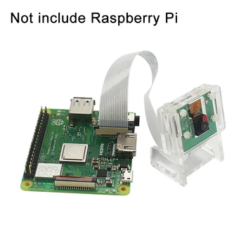 Raspberry Pi 4 Modula Kamere 5MP Raspberry Pi 3 1080P 720P Video Kamera + Akril Držalo za Raspberry Pi 4 / 3B Plus/ 3B Fotoaparat