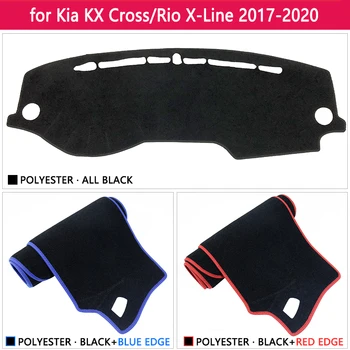 Za KIA KX Križ Rio X-Line 2017 2018 2019 2020 Anti-Slip Mat nadzorna plošča Pokrov Pad Dežnik Dashmat Zaščito Preprogo Dodatki