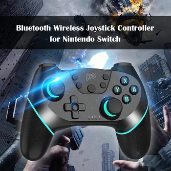 Brezžična tehnologija Bluetooth Gamepad za Nintend Switch/Stikalo Pro Igra Palčko Krmilnik S 6-Osni Ročico Za Preklapljanje Konzole
