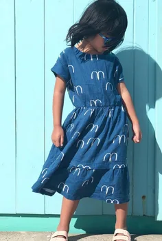 Otroci Obleke 2019 BC Poletje Dekleta Tiskanja Obleko Baby Otroke Nov Modni Plažo, Oblačila Visoke Kakovosti