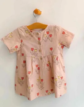 Otroci Obleke 2019 BC Poletje Dekleta Tiskanja Obleko Baby Otroke Nov Modni Plažo, Oblačila Visoke Kakovosti