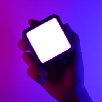 Ulanzi Mini RGB LED Luči S Stojalom Selfie Barvite Fotografije Razsvetljava za TikTok Vlogging Kratek Video YouTube Živo Vlog