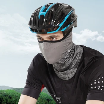 Zunanji Kolesarski Masko Vožnjo Teče Šal Anti-UV Pokrivala Kul Ledu Svile Glavo Dihanje Anti-znoj, Športni Ruta