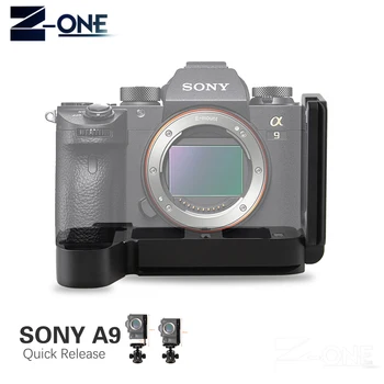 Hitro Sprostitev L Ploščo Nosilec Držalo Ročaja za Sony a9 A7MIII A7RIII A7R3 A7M3 DSLR Fotoaparat