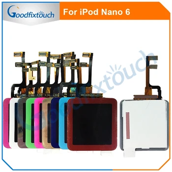 Za iPod Nano 6 LCD-Zaslon, Zaslon na Dotik, Računalnike Zbora Za iPod Nano6 Nadomestni Deli, Z brezplačnimi orodji