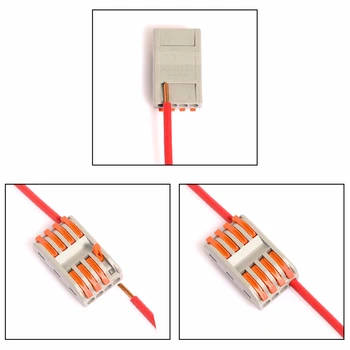 Varnostni zaporni žice hitro povezavo kabel PCT faston zaviralci gorenja accessorie preplete Priključek tipa Push-v Terminal Blok