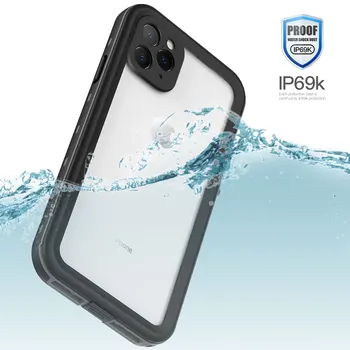 3M Podvodno Potapljanje Telefon Primeru Vrečko za iPhone 12 12 Pro Max Celoti Zaprti 360 Nepremočljiva Anti-spusti Lupini za Apple iPhone Mini 12