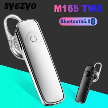 M165 TWS brezžične Slušalke Bluetooth5.0 Športni Mini Čepkov Glasbo, Slušalke Waterproo Poslovnih Slušalke Za huawei xiaomi iphone