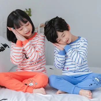 Bombaž Novi Fantje Pižamo Otroci Princesa Pajama Določa Dekleta Pižame Otroci Unicornio Sleepwear Baby More Pijamas za Otroke
