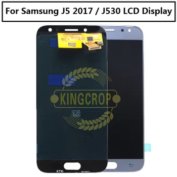 AMOLED Za SAMSUNG GALAXY J5 2017 LCD J530 J530F J530FN SM-J530F Prikaz na Zaslonu na Dotik Zamenjava Za 5.2