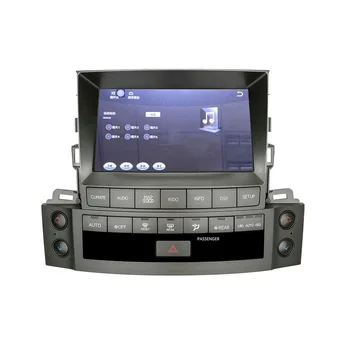 ZWNAV Android 9.0 Radio Zaslon na Dotik Za LEXUS LX570 2007 2008-Vodja Enote GPS Navigacija Multimedia Audio Stereo Sprejemnik