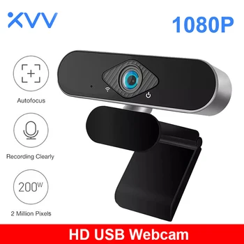 Xiaomi Xiaovv 1080P Spletna kamera Z Mikrofonom 150° širokokotni USB, HD Digital Web Kamere, Prenosni Računalnik spletnega prenosa Za Povečavo YouTube