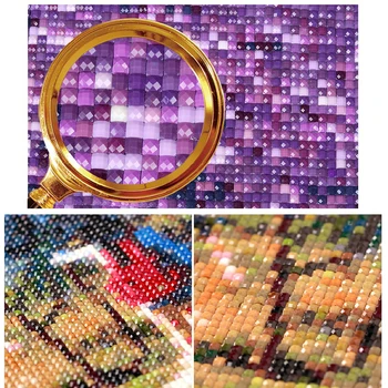 Nosorogovo 5D DIY diamond slikarstvo rdeča granatno jabolko mozaik navzkrižno šiv umetnosti vzorec diamond vezenje obrti doma dekoracijo ZWQ