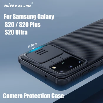 Za Samsung Galaxy S20 Ultra 5G Nillkin CamShield Pro Stran Fotoaparata Pokrovček Za Samsung Galaxy S20 / S20 Plus Objektiv Varstvo Primeru