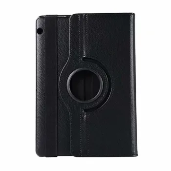 PU Usnje, usnjeni Zaščitni Tablet Kritje Primera 360 Rotacijski Projekcijska Stojala za Huawei MediaPad T5 10 B99