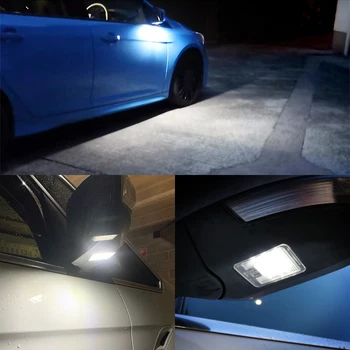 2x LED Pod Strani Ogledalo Mlaka Luči Modul Za Ford C-Max 2 Ford Focus 3 Kuga 2 Pobeg Mondeo 4 S-Max WA6 Rearview Mirror Lučka