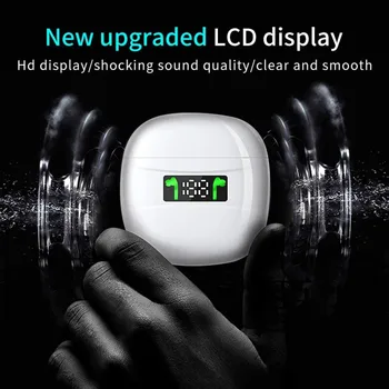 Bluetooth 5.0 Slušalke za v Uho Brezžične Slušalke Aktivno odstranjevanje Šumov Touch Kontrole Čepkov Tip-C S Polnjenjem Polje