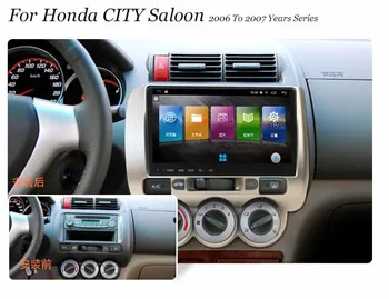 9.66 Inch Android 10 Avto Večpredstavnostna GPS Navigacijskega Glasu, DVD, Video Predvajalnik, Sistem Za Honda Fit MESTO VEZEL/XRV Državljanske CRIDER Jade