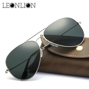 LeonLion 2021 Gradient Pilotni Sončna Očala Ženske/Moški Oblikovalec Razkošje Sončna Očala Za Ženske Retro Prostem Vožnje Oculos De Sol