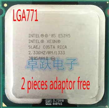 Original Intel Xeon E5345 CPU procesor /2.33 GHz /LGA771/8MB L2 Cache/Quad Core/ CPU strežnika Brezplačna Dostava scrattered kosov