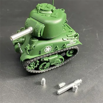Mini Kovinski Sod DIY Kompleti za Q Edition Sherman M4A1 Meng WWT-002 Tank Model Simulacije Dodatki
