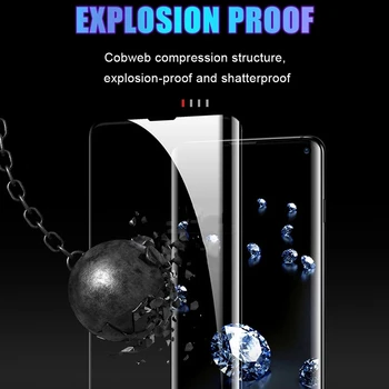 2v1 Kaljeno Steklo zaščitno folijo Za Samsung Galaxy S20 S21 Ultra Zaščitno folijo Za Samsung S10 S20 E Plus 5G Objektiv Zaslon Zaščito