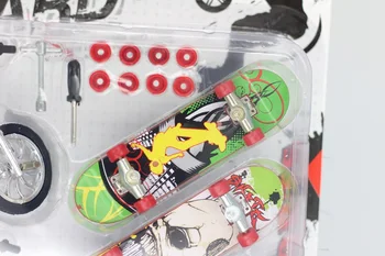 8Pcs/veliko Koles/ koles Prst Deske Igrače za Otroke Novost Zabavno Mini Fingerboard smešno Darilo Otroci Skuter skate board