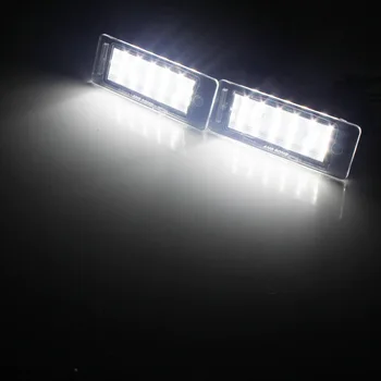 ANGRONG LED Številka Licence Ploščo Luči Za Opel Vauxhall VXR8 Mokka Insignia Sports Tourer