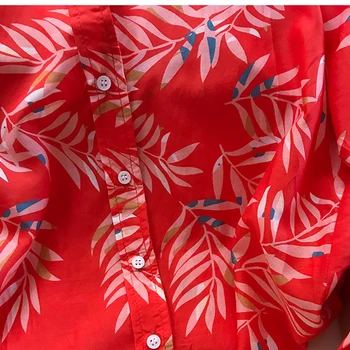 Pierro Rouge Majica Bluze Za Ženske, Poletje, Jesen Dolg Rokav Elegantno Elegantno Bluzo Letnik Natisnjeni Urad Dama Priložnostne Tunika Vrh 2020