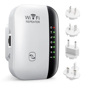 WiFi Range Extender 2,4 GHz 300Mbps, WiFi Signal Repetitorja Booster Brezžični omrežni vmesnik wifi signala ojačevalnika 300M usmerjevalnik Vroče