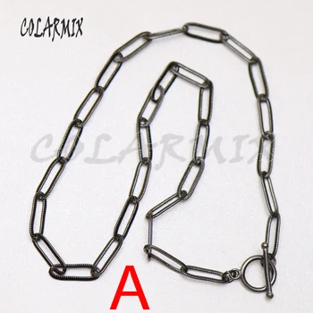 5 kosov Plast ogrlica multi čar ogrlico, ki za povezavo verige ogrlica cirkon dodatki modni nakit za ženske, 51003