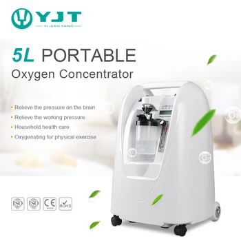 5 litrov Visoko kisika čistosti Koncentrator Medicinske Razred Generator za kisikovo terapijo kisika zdravljenje Jezik angleščina