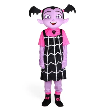 Vampirina maskota kostum veliko strokovne kakovosti dekle vampir za odrasle Halloween Purim fancy stranka obleko