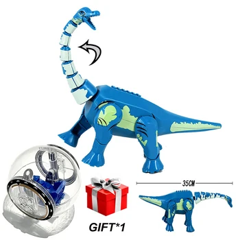 Veliki Dinozavri gradniki Jurassic Dino Svet Park Tyrannosaurus Rex Wyvern za Otroke Božična Darila Fantje Opeke Igrače