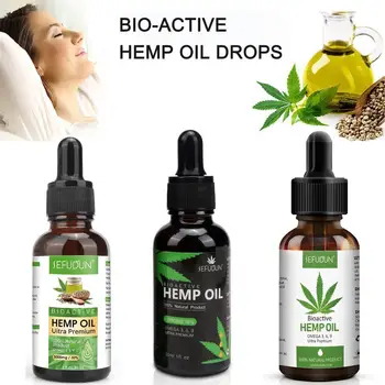 30 ml 3000 mg Konoplje Semena, Olja, Zeliščne Kapljice Telo Razbremeniti Pomoč za Nego Kože Stres Bistveno Čisto Olje, ki je Spal K6S5