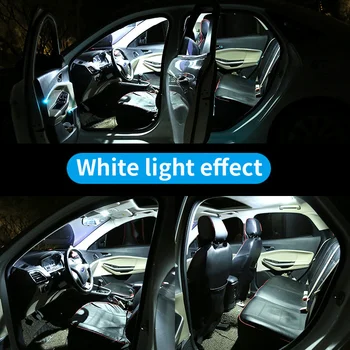 7x Canbus Napak LED Notranja Luč Kit Paket za 2009-2019 Nissan 370Z Avto Dodatki Zemljevid Dome Trunk Licenco Svetlobe